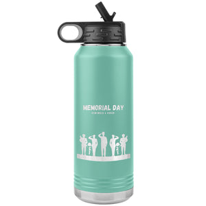Memorial Day 32oz Water Bottle Insulated