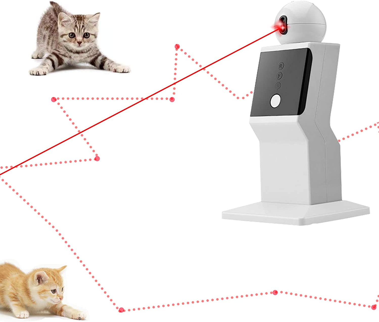 KittyKrazee - Automatic Cat Laser Toy